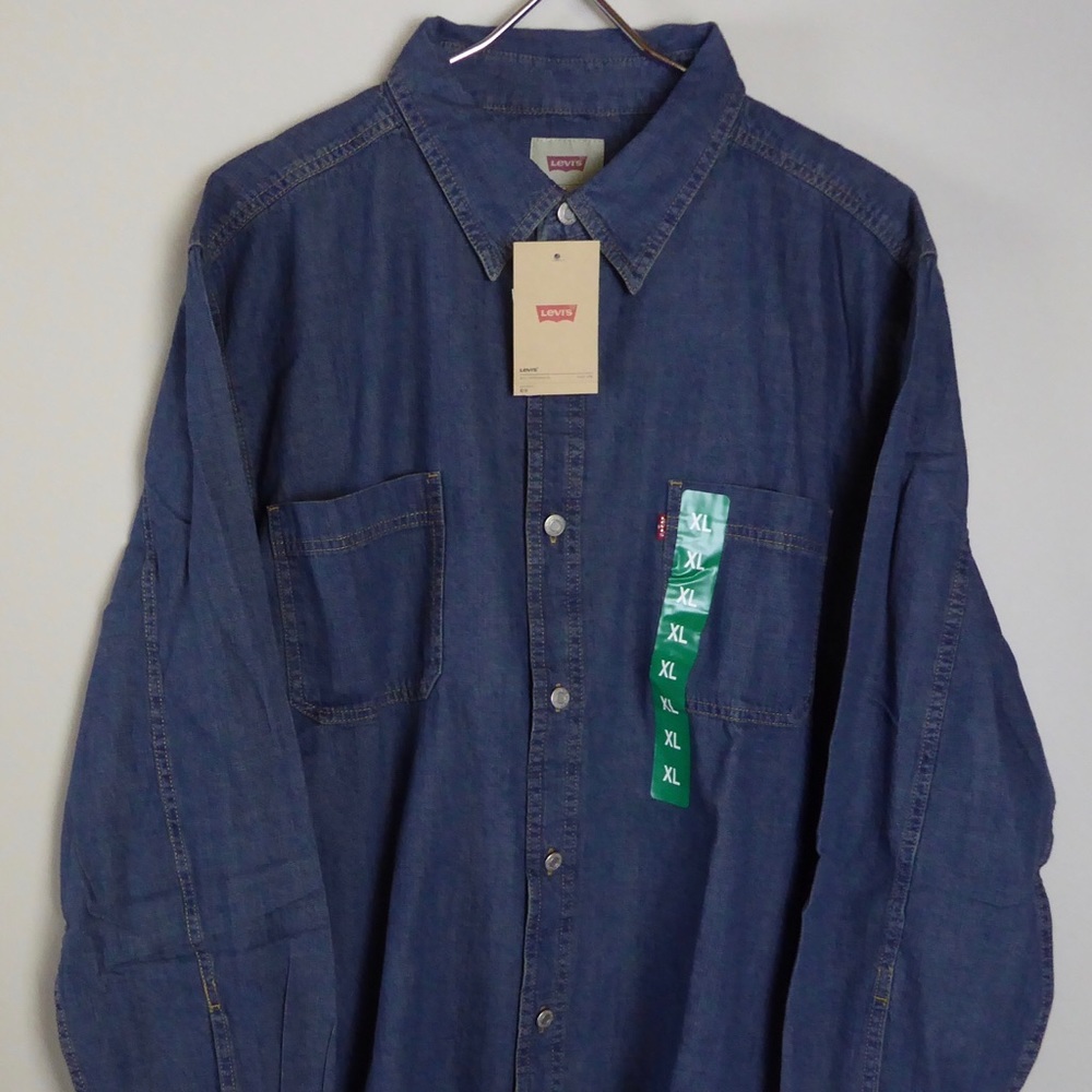 Levi Strauss Cotton Denim Stonewashed Shirt NWT - Picture 5 of 8